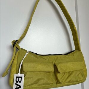BAGGU Cargo Shoulder Bag - Lemongrass